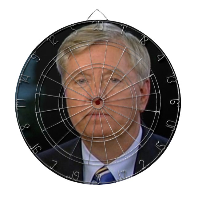 offizieller lindsey Grahamdartboard Dartscheibe (vorne)