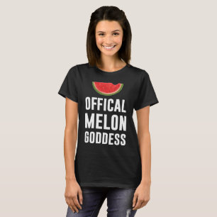Offizieller Melone-Göttin-Wassermelone-T - Shirt