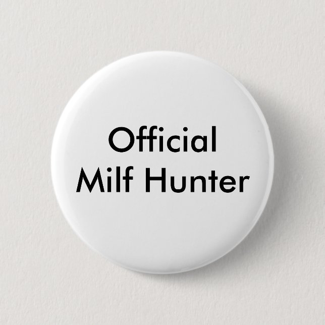 Offizieller Milf Jäger Button (Vorderseite)