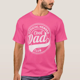 Offizieller Mitglied Cooler Vater Club T-Shirt