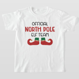 Offizieller Nordpol Elf-Team Weihnachten T-Shirt