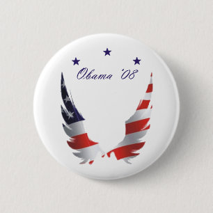 Offizieller Obama-Knopf #1 Button