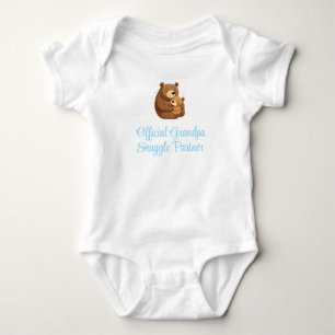 Offizieller Opa Snuggle Partner, Baby Boy, Funny Strampler