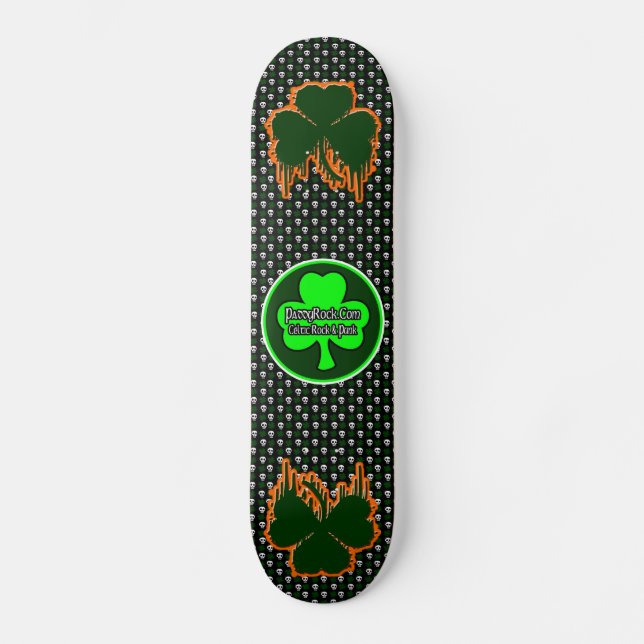 Offizieller Paddy-Felsen-RadioSkateboard - Skateboard (Vorderseite)