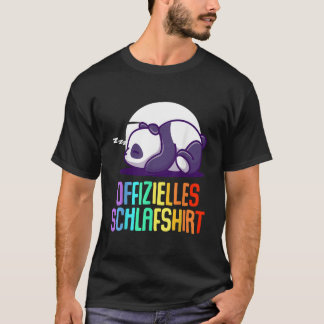Offizieller Panda Panda Bär Schlaf T-Shirt