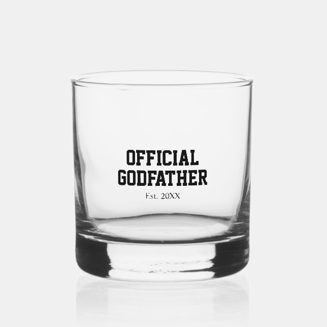Offizieller Pate Whiskyglas (Vorderseite)