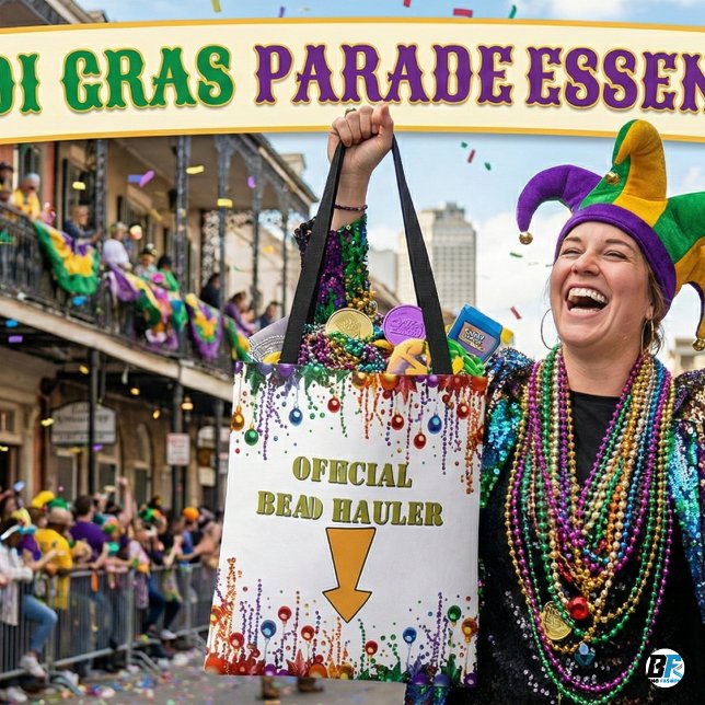 Offizieller Perlen-Transporteur Lustiger Mardi Gra (Von Creator hochgeladen)