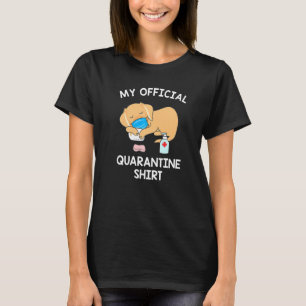 Offizieller Quarantäne Labrador Retriever Hund Män T-Shirt