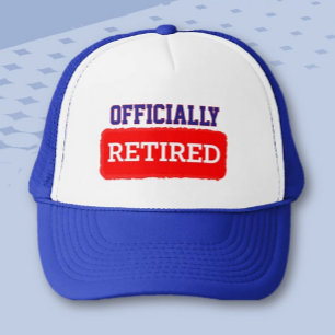 Offizieller Retiree! Sie werden stolz sein zu trag Truckerkappe