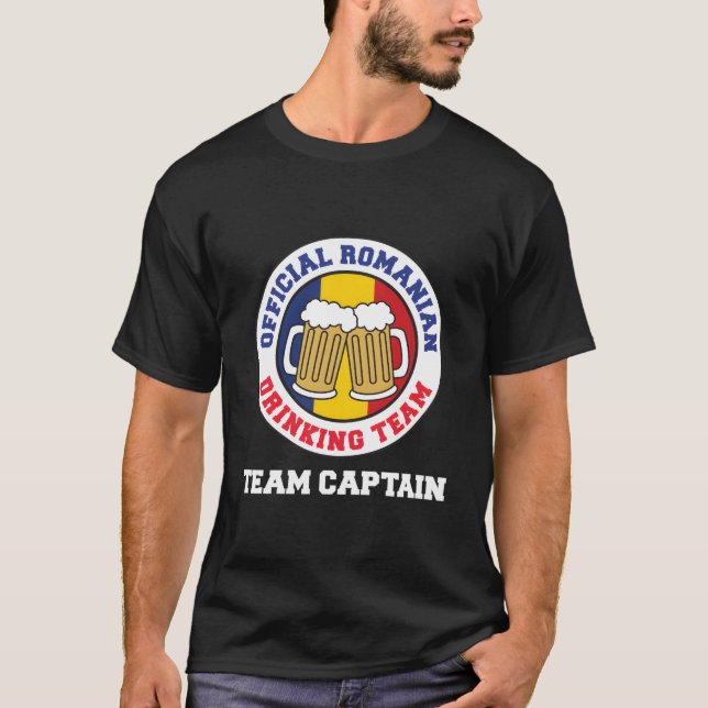 Offizieller Roian-Trinkteamkapitän T-Shirt (Vorderseite)