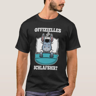 Offizieller Schlaf-Shirt Esel-Schlafanzug T-Shirt