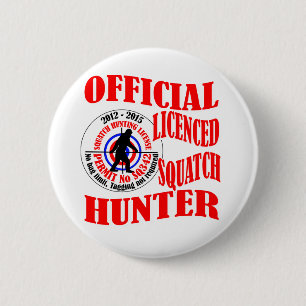 Offizieller squatch Jäger Button