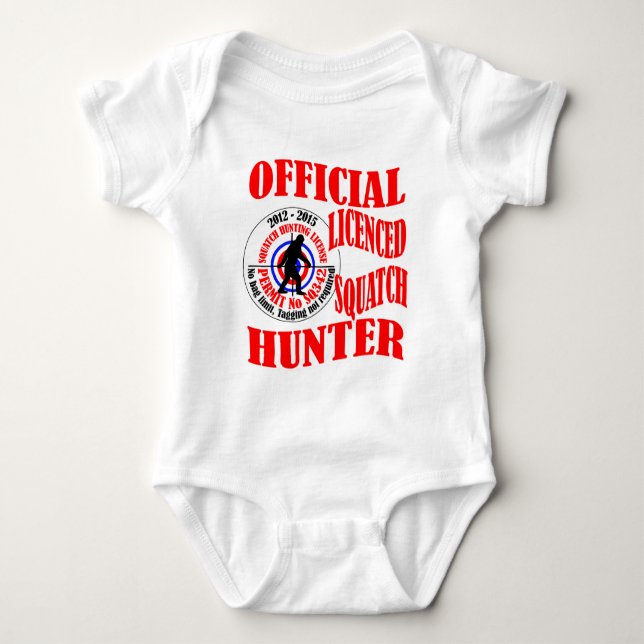 Offizieller Squatter Baby Strampler (Vorderseite)