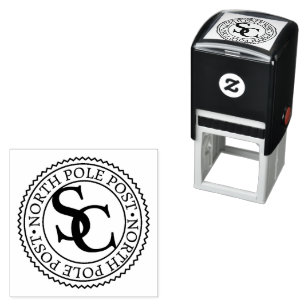 Offizieller Stempel vom Weihnachtsmann Nordpol Pos