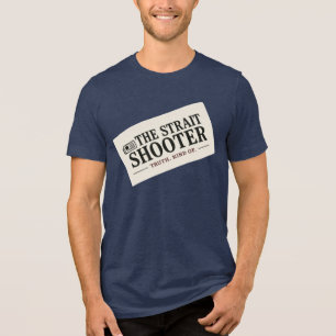 Offizieller Strait Shooter News Stil Tri-Blend Shirt