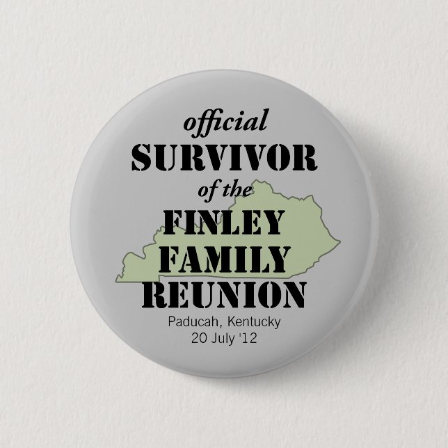 Offizieller Survivor der Wiedersehen - Kentucky Button (Vorderseite)