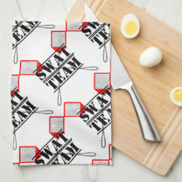 Offizieller SWAT Team-FliegeSwatter Geschirrtuch