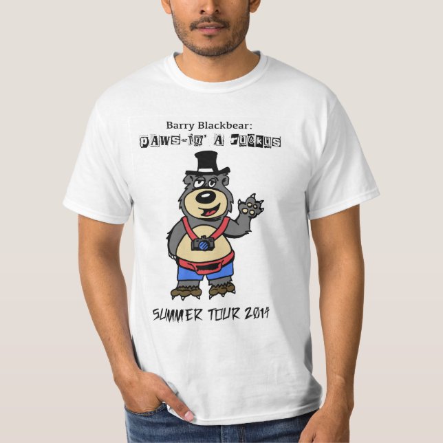 Offizieller T - Shirt Barrys Blackbear (Wert) (Vorderseite)