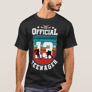 Offizieller Teenager 13. Geburtstag 13-jähriger Ju T-Shirt