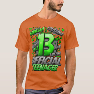 Offizieller Teenager 13. Geburtstag Comic Großarti T-Shirt