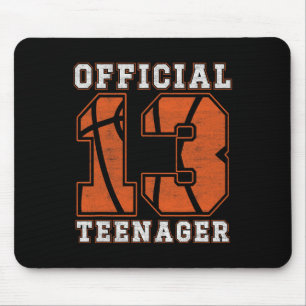 Offizieller Teenager 13. Geburtstag Junge Party By Mousepad