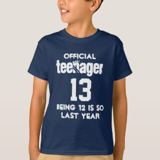 Offizieller Teenager 13. Geburtstagshirt T-Shirt