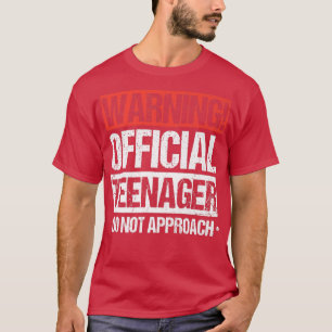 Offizieller Teenager 13 Jahre alt Funny 13. Geburt T-Shirt