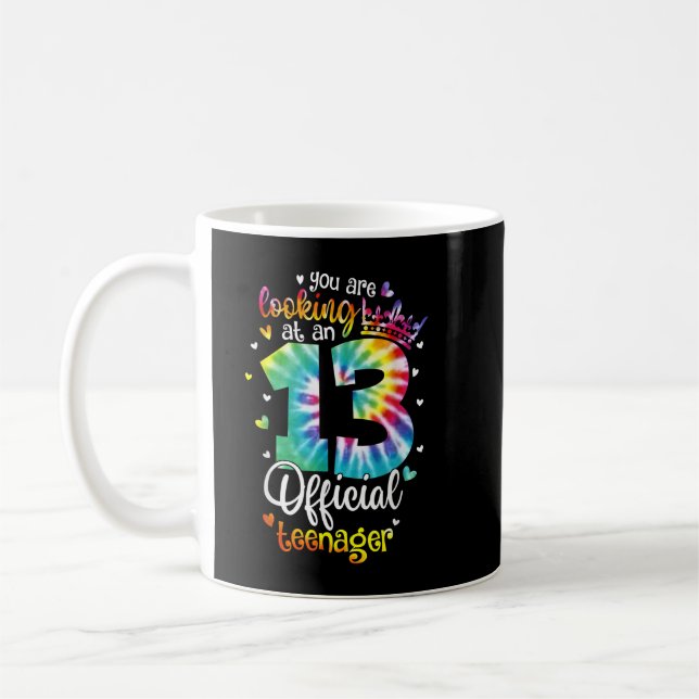 Offizieller Teenager 13 Jahre Alte Geschenke 13. G Kaffeetasse (Links)