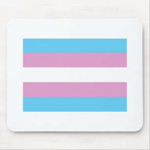 OFFIZIELLER TRANSGENDER PRIDE FLAG MOUSEPAD