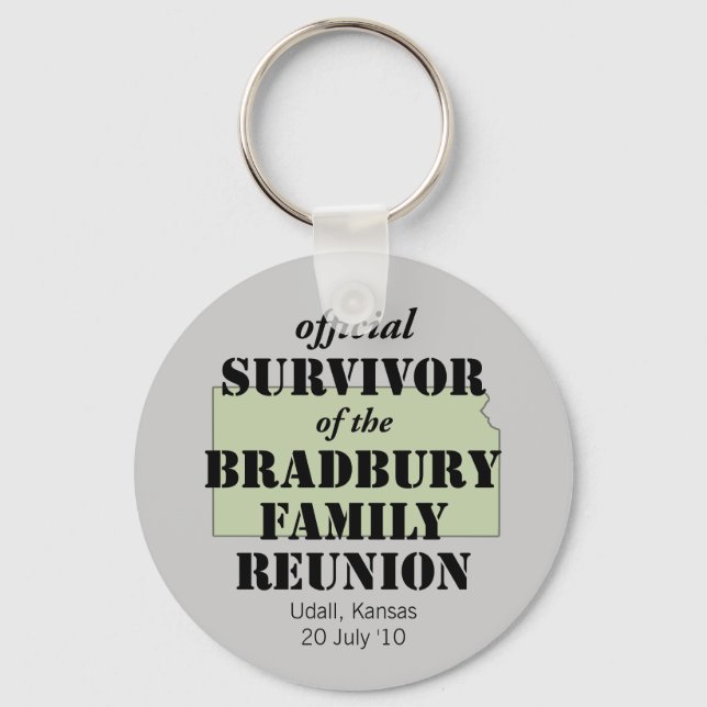 Offizieller Überlebender von Family Wiedersehen -  Schlüsselanhänger (Vorderseite)