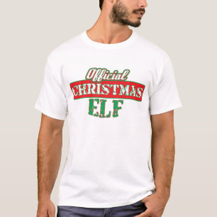 Offizieller Weihnachtself Santa's Helfer Lustig T-Shirt
