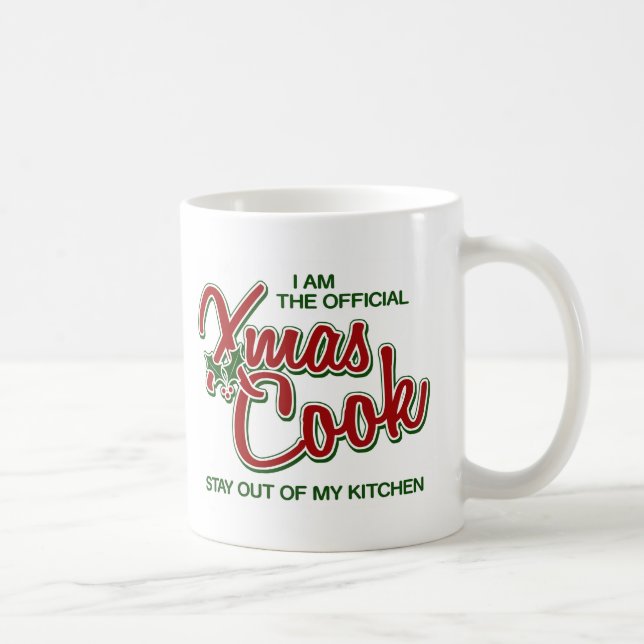 Offizieller Weihnachtskoch - Tasse (Rechts)