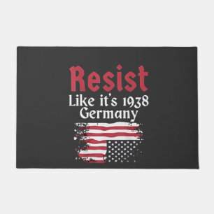 Offizieller Wohnsitz wie 1938 Deutschland Resist Fußmatte