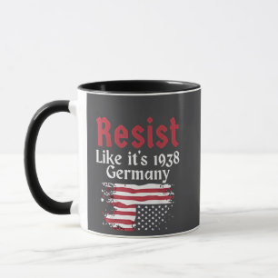 Offizieller Wohnsitz wie 1938 Deutschland Resist Tasse