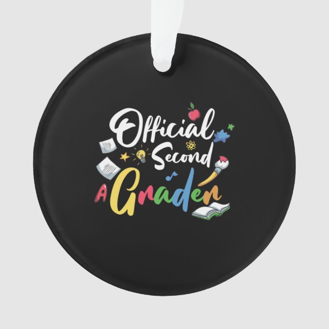 offizieller Zweitklässler Ornament (Vorderseite)