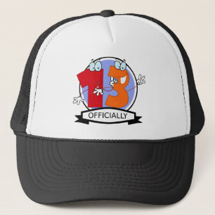Offizielles 13. Geburtstagsbanner Truckerkappe