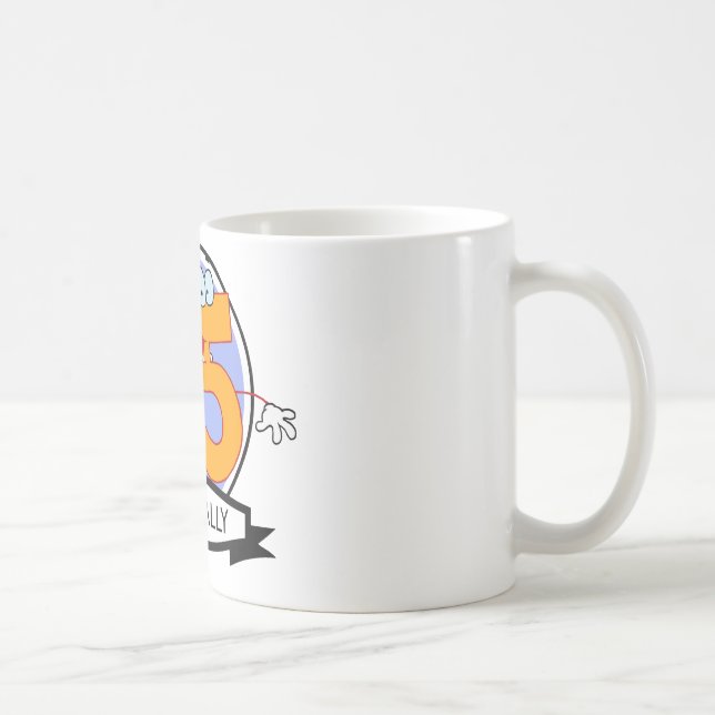 Offizielles 35-Geburtstagslogo Kaffeetasse (Rechts)