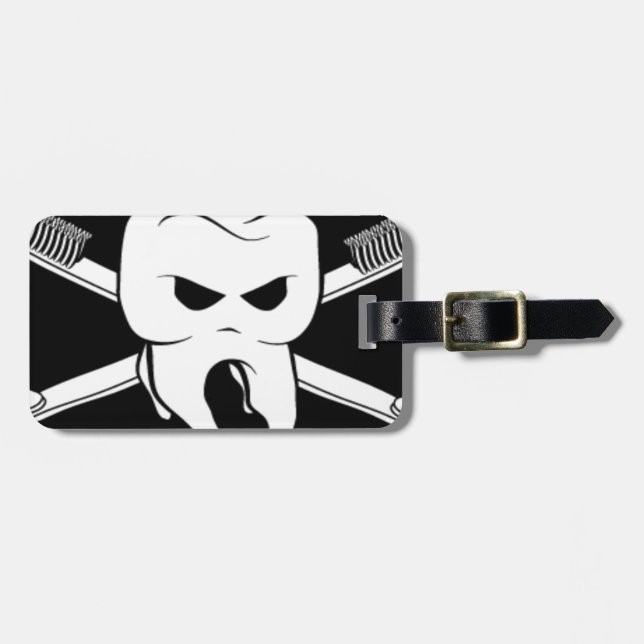 Offizielles Amarillo Dentites Gepäckanhänger (Vorderseite horizontal)