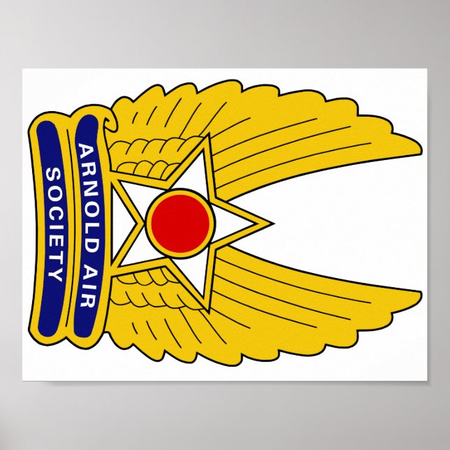 Offizielles Arnold Air Society Poster (11" x 8,5") (Vorne)
