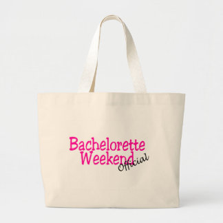 Offizielles Bachelorette Wochenende Jumbo Stoffbeutel