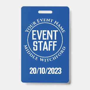 Offizielles Badge für Festival- oder anderes Veran Ausweis