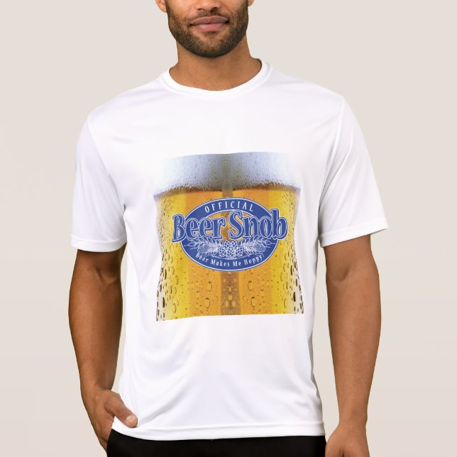 Offizielles Bier Snob T-Shirt (Vorderseite)