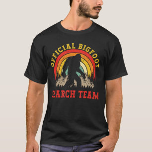 Offizielles Bigfoot Suchteam Sasquatch Funny T-Shirt