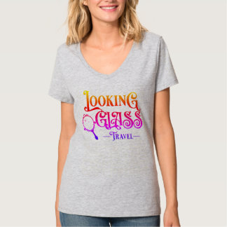 Offizielles Blickfeld - Frauen V-Neck T-Shirt