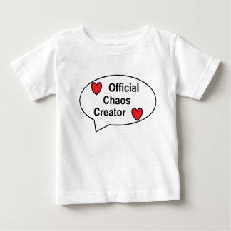 Offizielles Chaos-Ersteller-Kinder-T-Shirt - Lusti Baby T-shirt