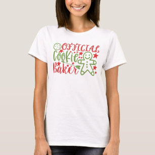 Offizielles Cookie Baker Weihnachten Frauen T - Sh T-Shirt