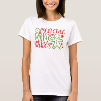Offizielles Cookie Baker Weihnachten Frauen T - Sh T-Shirt