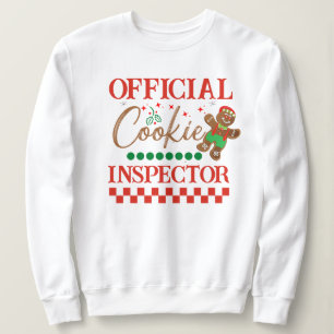Offizielles Cookie-Inspektor-Sweatshirt - Lustiger Sweatshirt