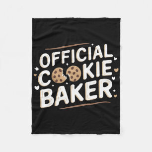Offizielles Cookie Ker Weihnachtskostüm Mama Weihn Fleecedecke