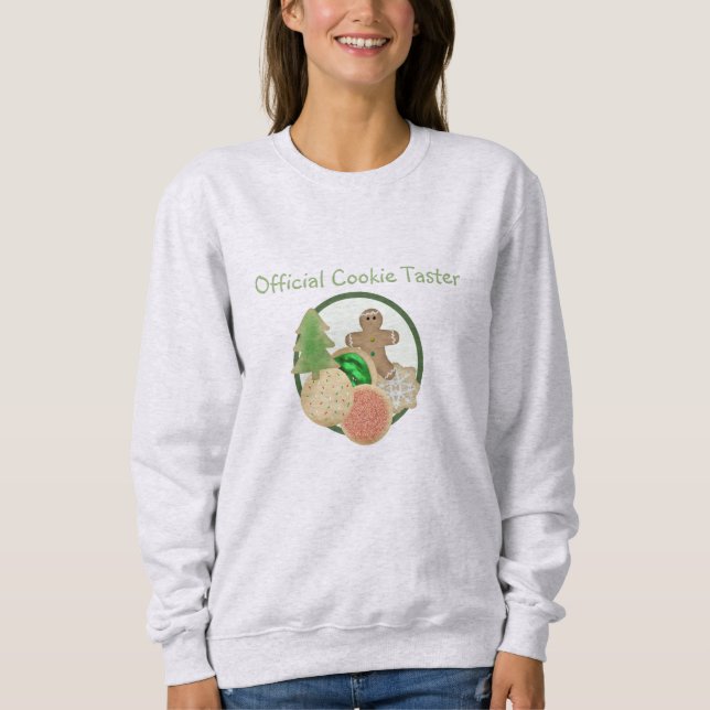 Offizielles Cookie Taster Sweatshirt (Vorderseite)
